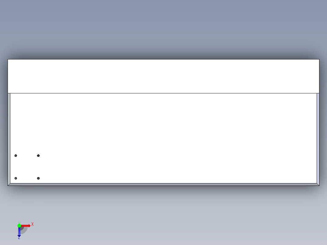 工作台dimensional-lumber-workbench--igs stl俯视图