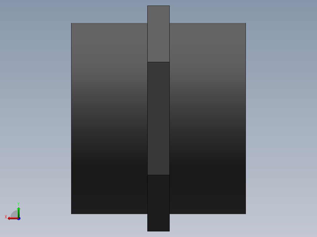 COUPLING_DN65_PN10_U-PVC后视图