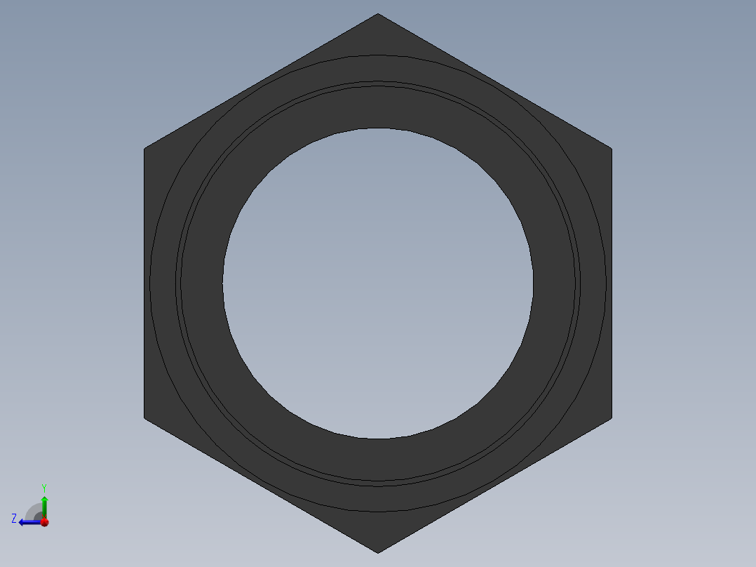 COUPLING_DN65_PN10_U-PVC右视图