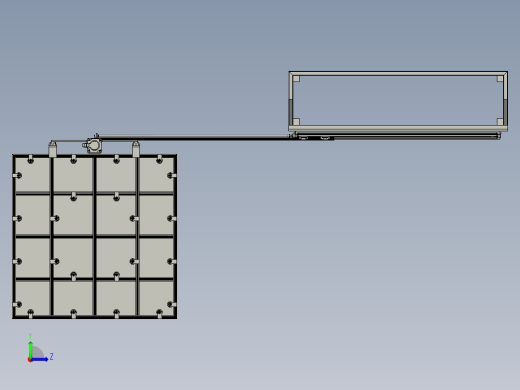 地毯抓取机构左视缩略图