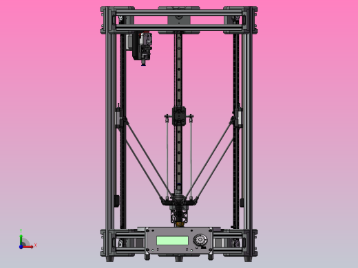 Be Kossel - Delta 机器人 3D 打印机