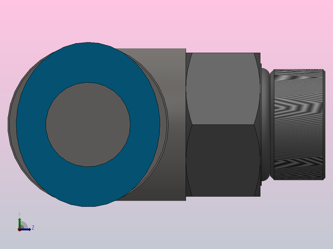 IPLN-G 新螺纹弯头-G螺纹_IPLN10-G02左视图