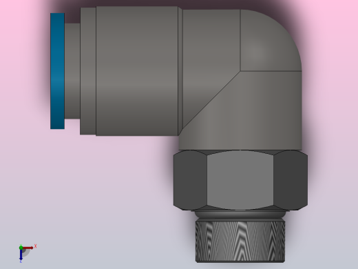 IPLN-G 新螺纹弯头-G螺纹_IPLN10-G02俯视缩略图