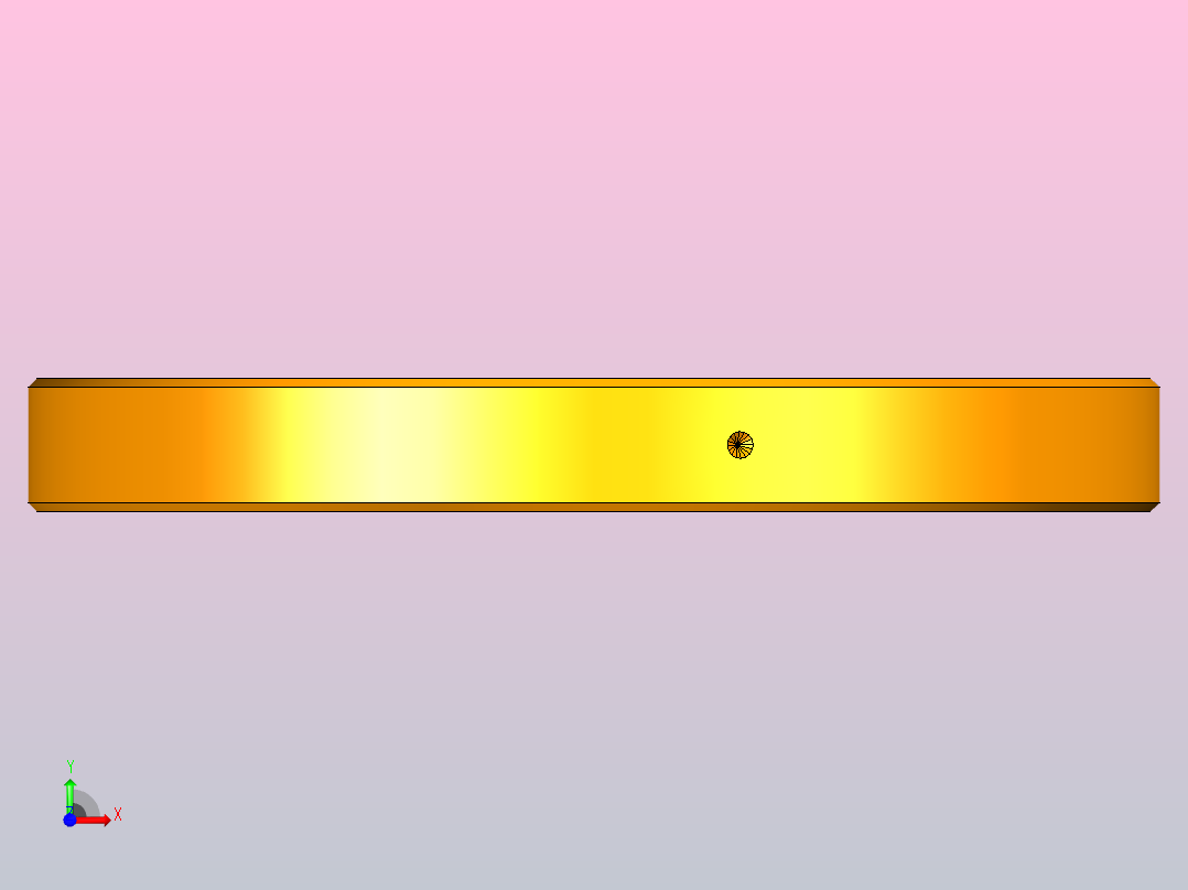 差动齿轮减速器前视图