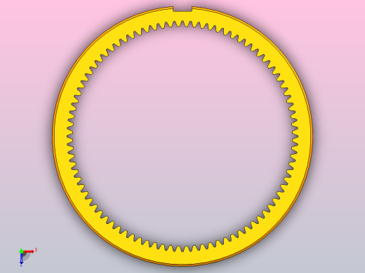 差动齿轮减速器俯视缩略图