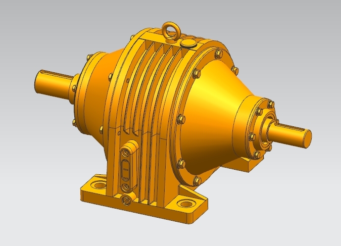 差动齿轮减速器
