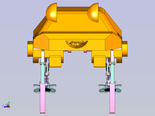 仿生青蛙结构右视缩略图