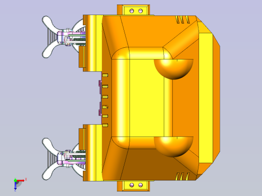 仿生青蛙结构俯视缩略图