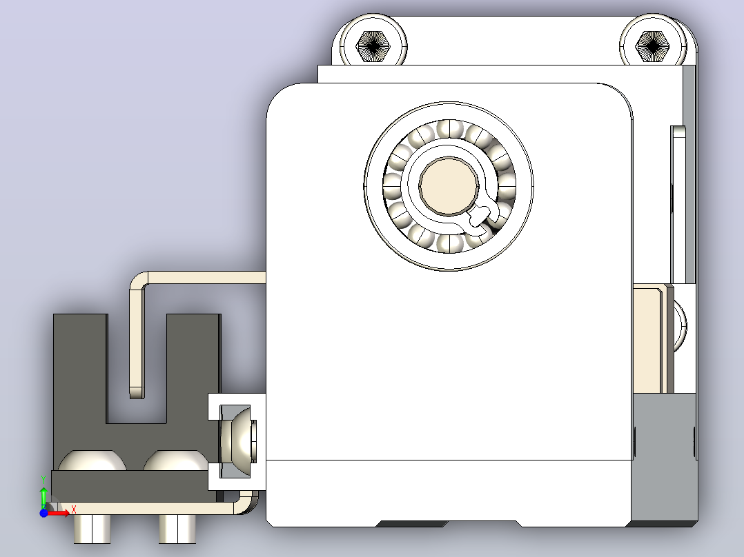 FSL30 直线模组[FSL30-E150-04-BC-B28]前视图