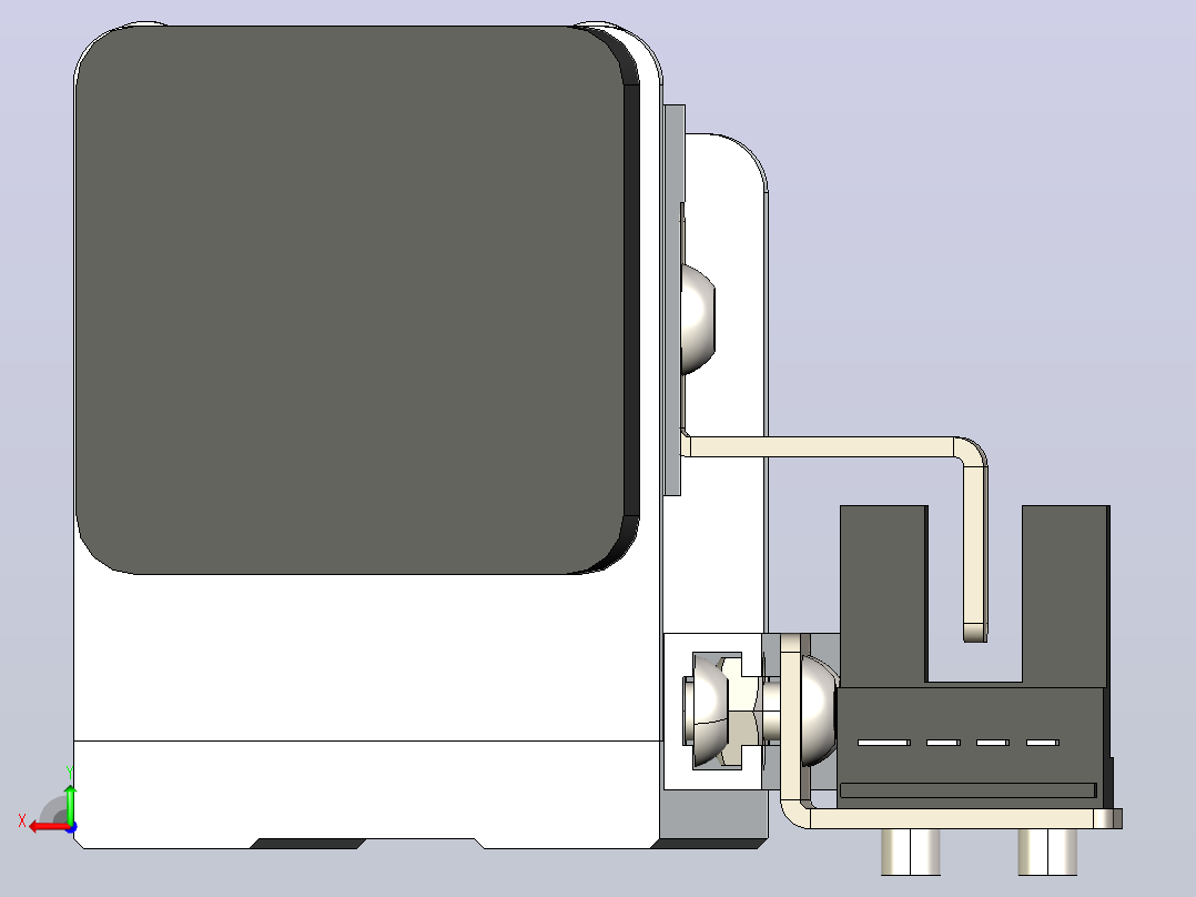 FSL30 直线模组[FSL30-E150-04-BC-B28]后视图