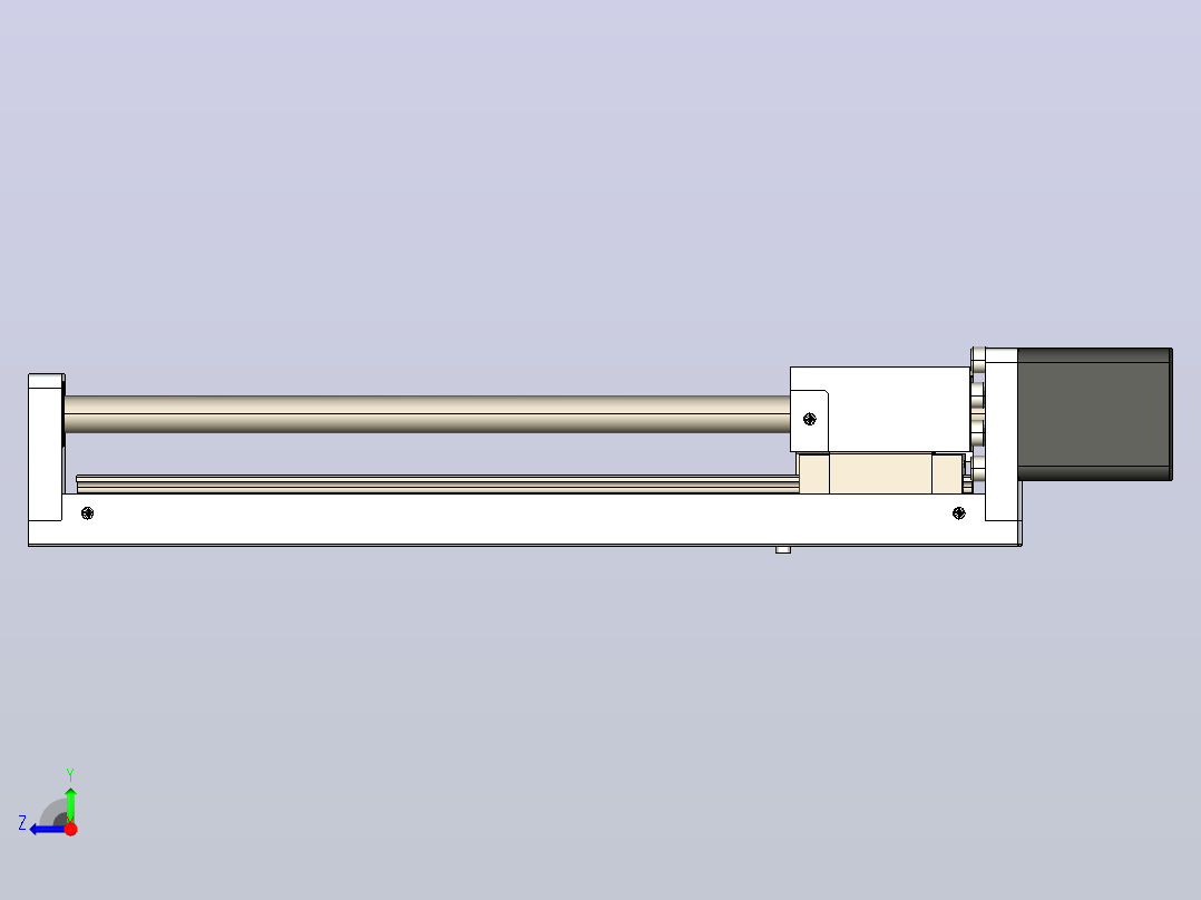 FSL30 直线模组[FSL30-E150-04-BC-B28]右视图