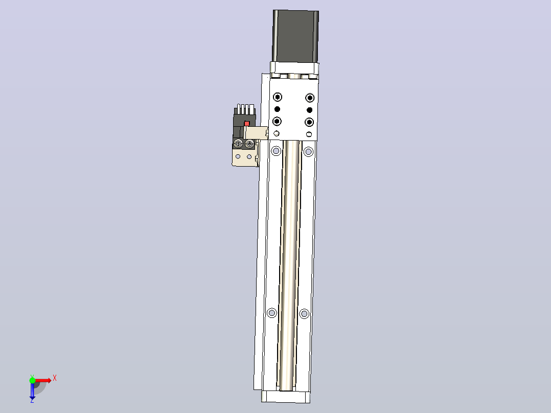 FSL30 直线模组[FSL30-E150-04-BC-B28]俯视图