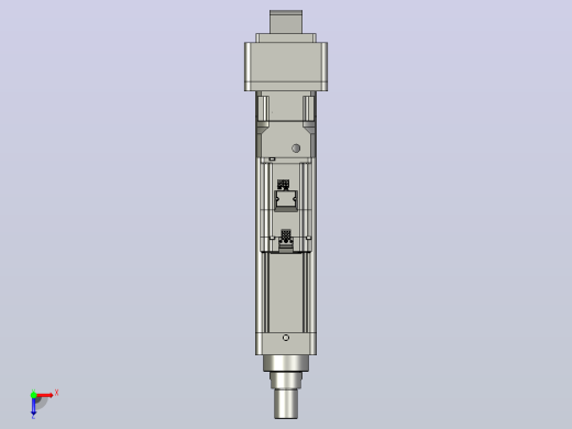 轻载电动缸TPA-ESR80-2510C-L200-MR-CA-W-P75-JX-C3俯视缩略图