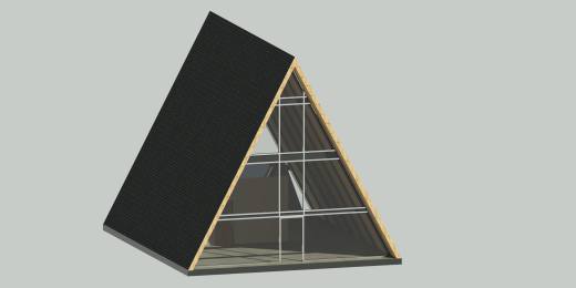 A型房屋3D设计缩略图