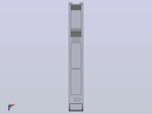 光纤放大器 FX-501-CC2.SLDASM俯视缩略图