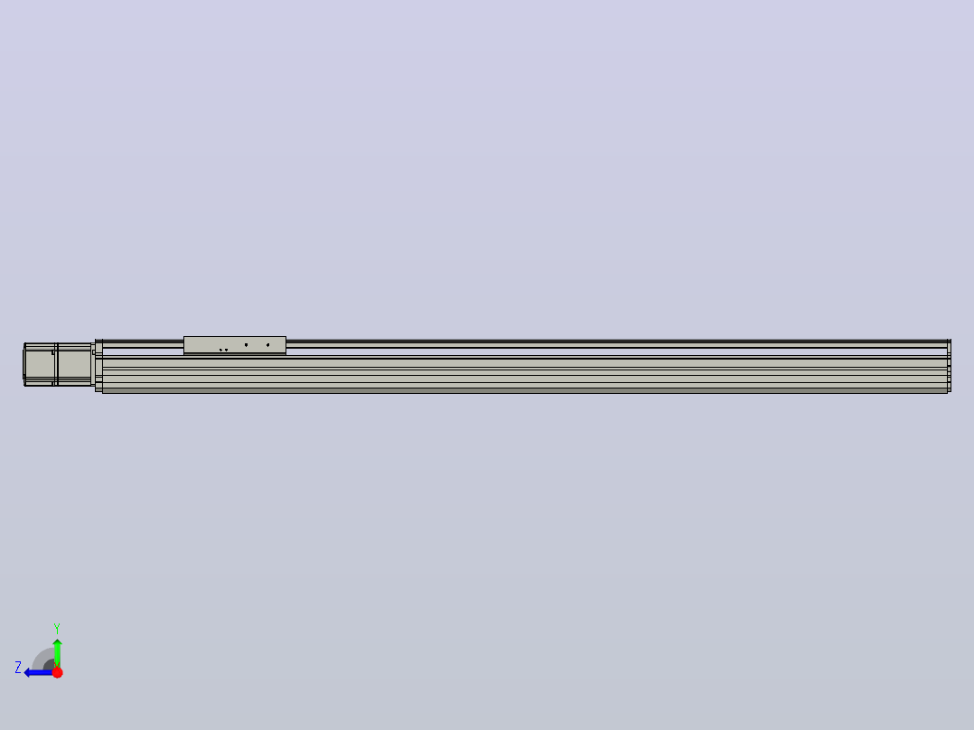 MT136BS半封闭丝杆滑台[MT136BS.L#.850.BC.P40.C3]右视图