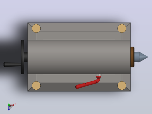 切削设备turning-machine-tailstock-1831-模型格式为 sw俯视缩略图