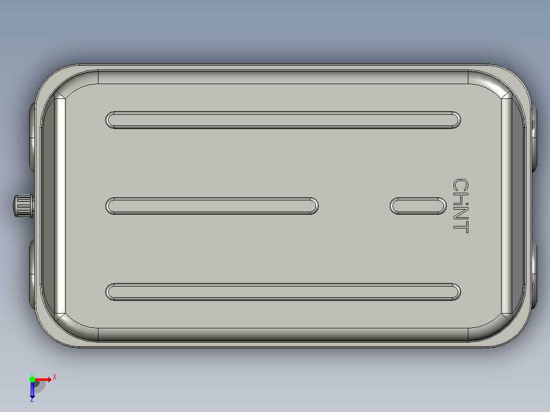 QC36-30T电磁起动器三维模型202204俯视图