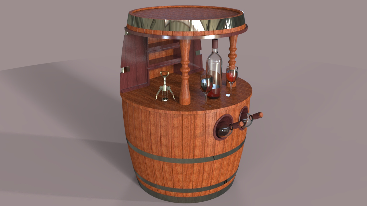 酒桶柜