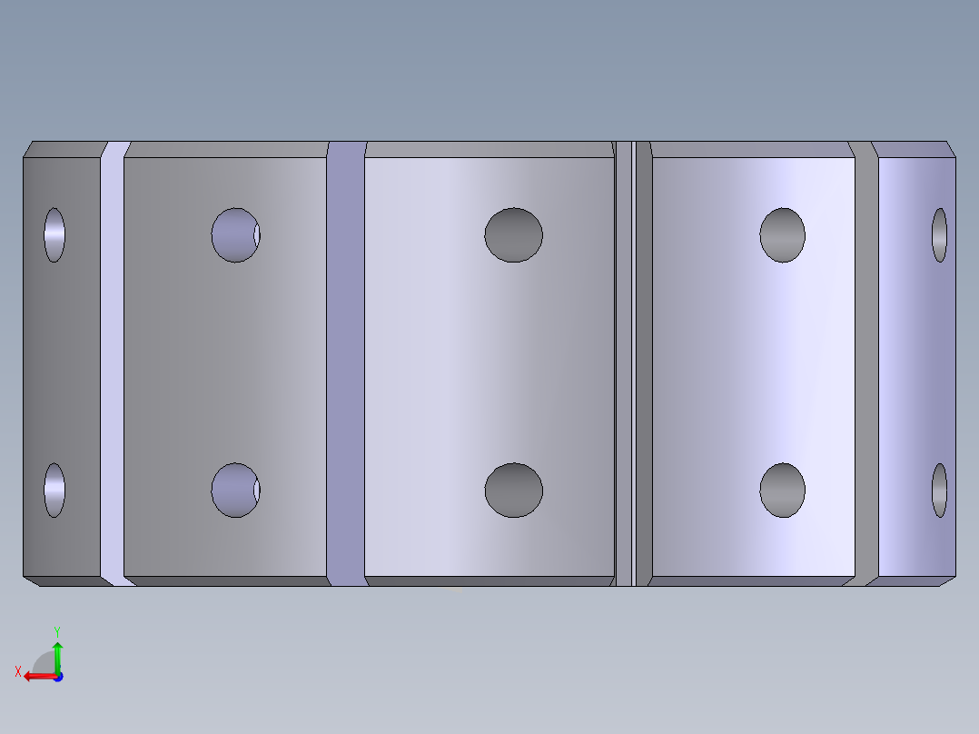 叶片泵转子后视图