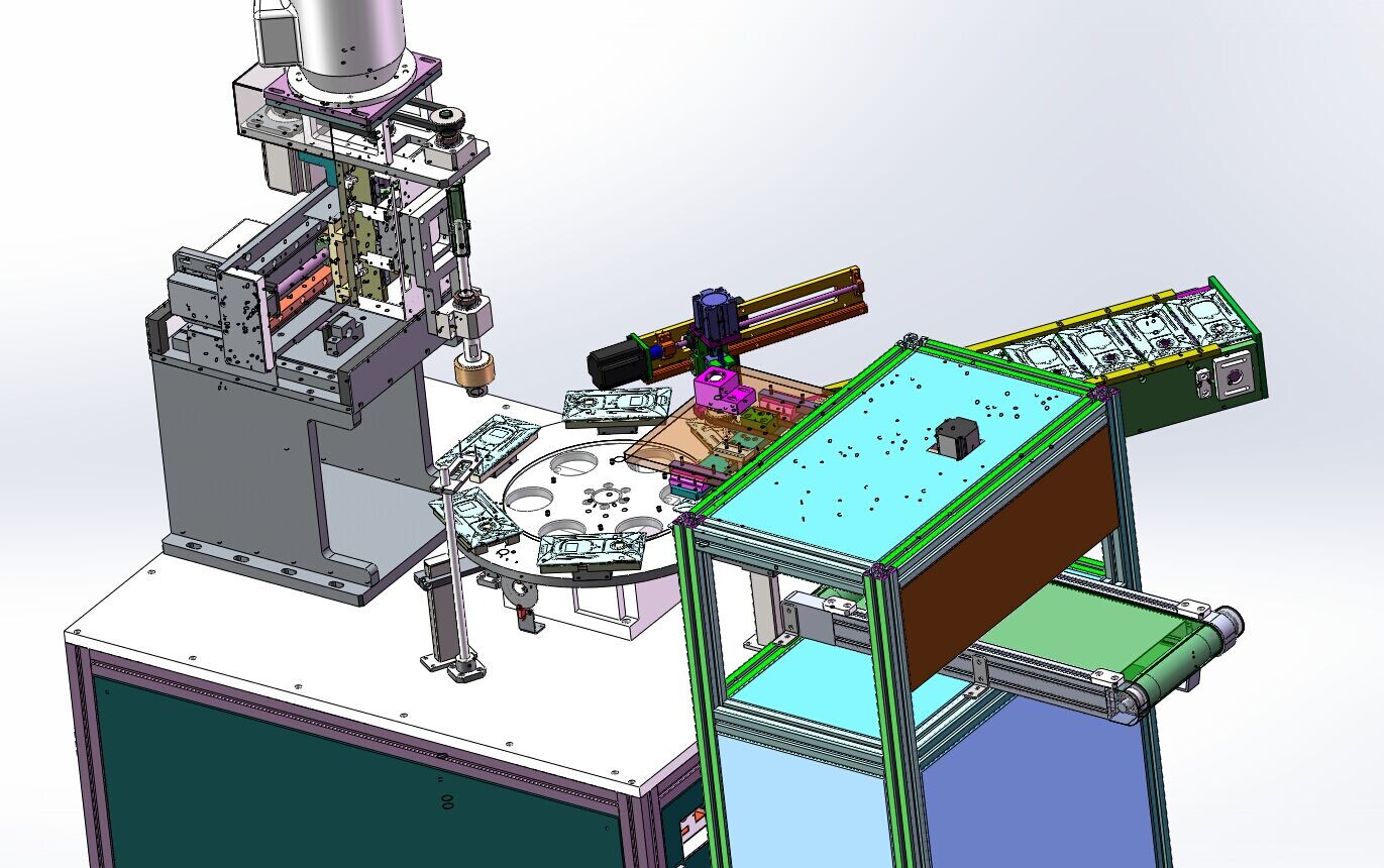 F952 全自动手机壳抛光打磨机