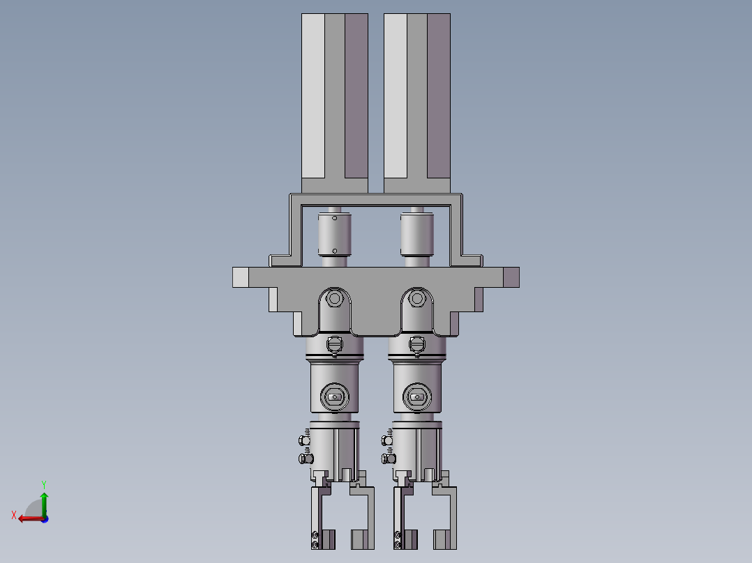拧盖模块（拧柱体盖子，口红，螺丝帽等）后视图