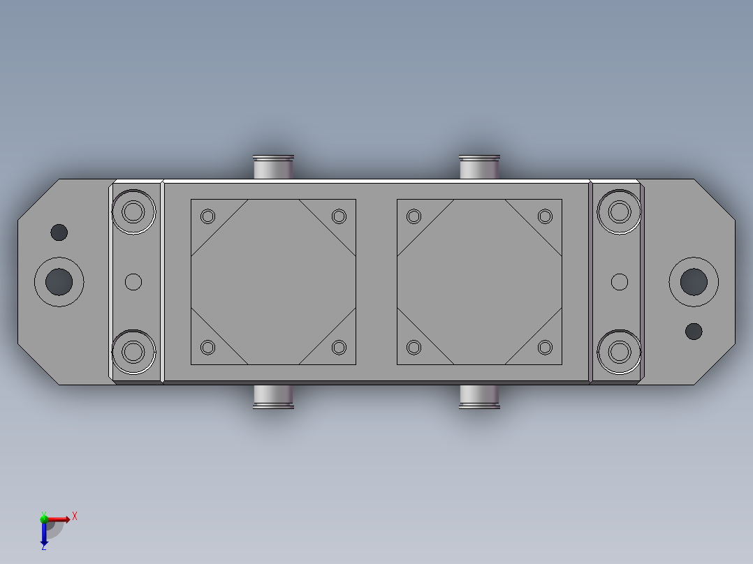 拧盖模块（拧柱体盖子，口红，螺丝帽等）俯视图