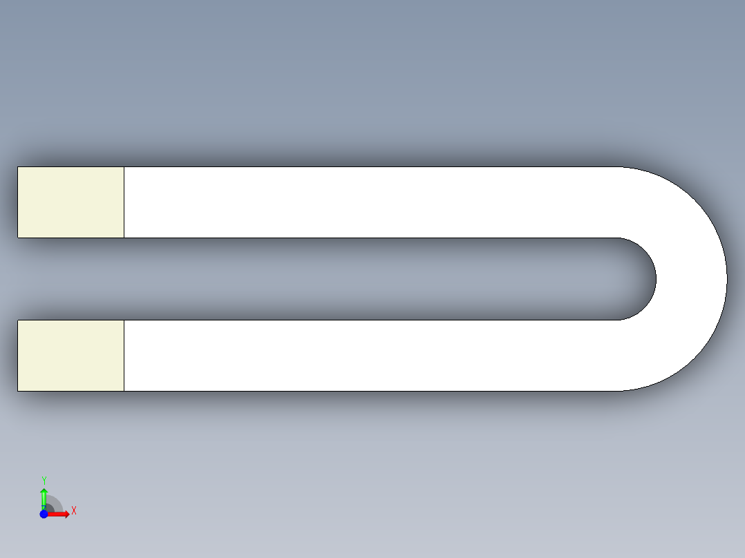 壓板2315-3D多系列多零件图纸模型前视图