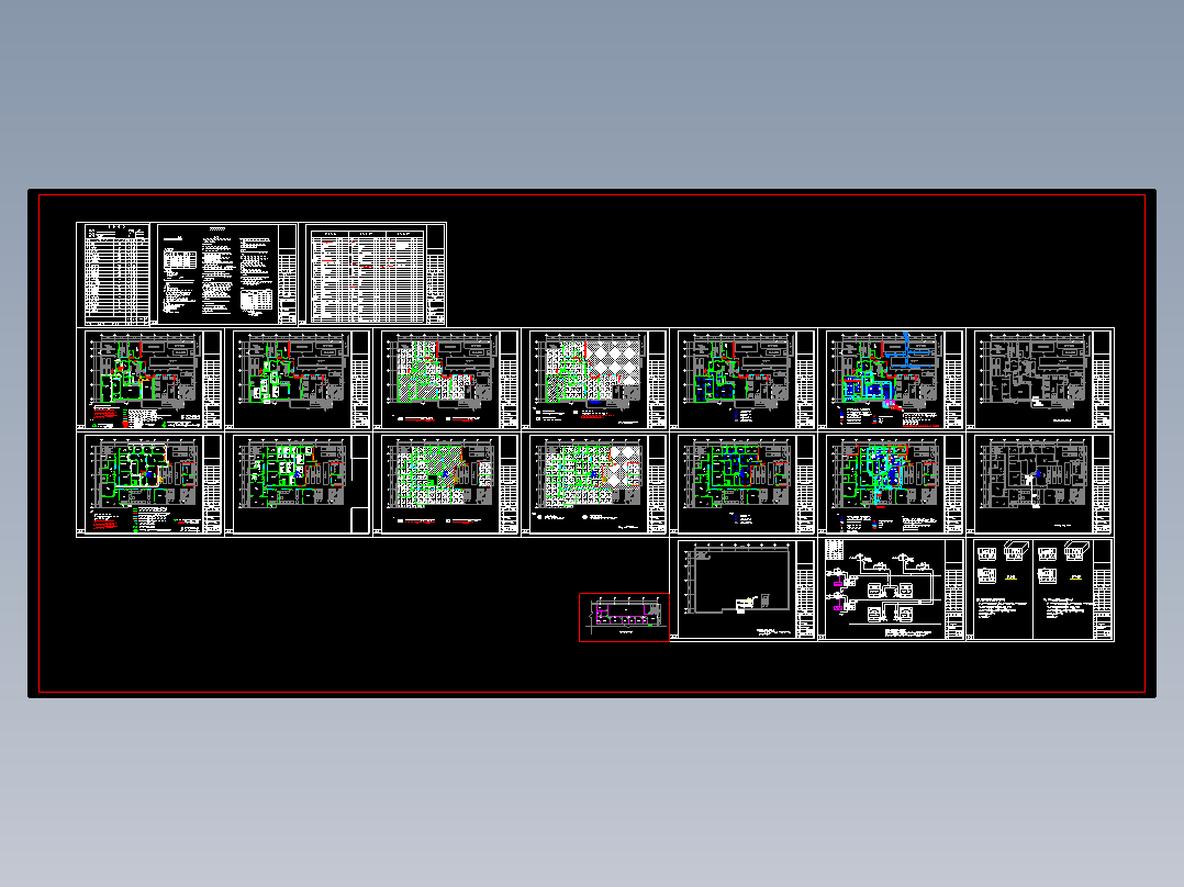 某车间净化工程设计图