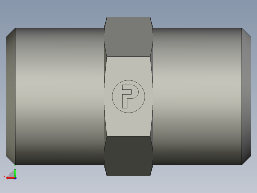 卡套式工业通用硬管接头EO Union G08LCFX后视缩略图