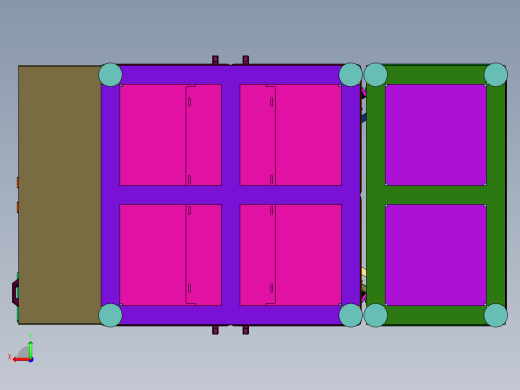 异形五金件焊接的转盘式设备后视缩略图