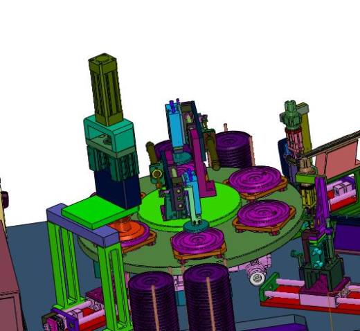 异形五金件焊接的转盘式设备缩略图