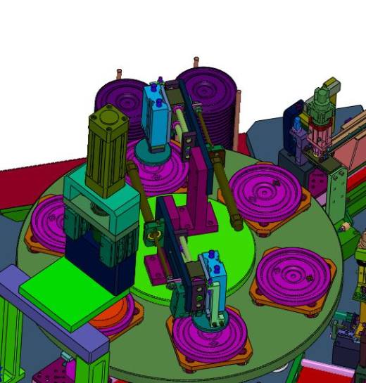 异形五金件焊接的转盘式设备缩略图