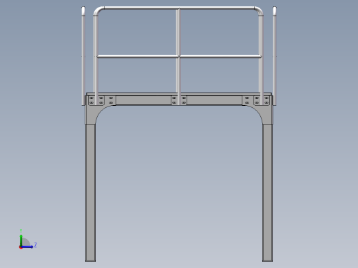 100x100架子左视缩略图