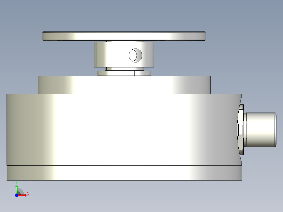 NOVOTECHNIK角度位移传感器IPX-7900 系列前视图
