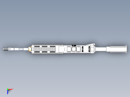 M416玩具枪（初音未来贴纸）俯视缩略图