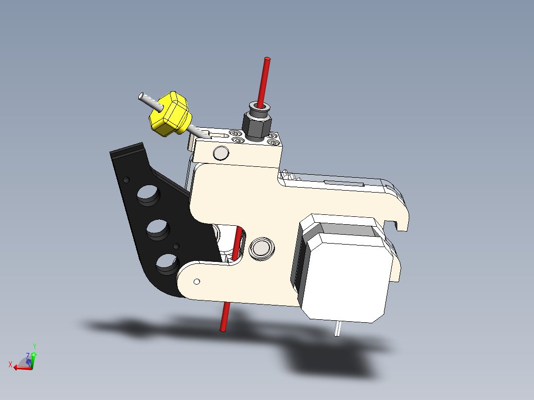 3D打印机Ultimaker extruder update（升级后的挤压头）