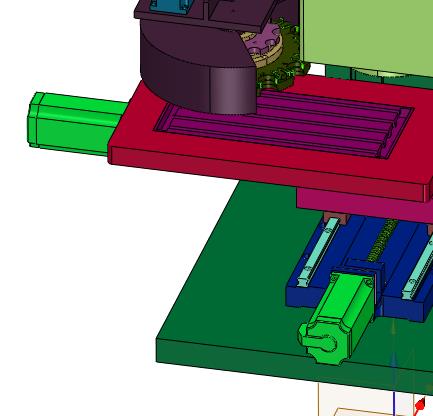 圆盘式换刀数控加工中心机床