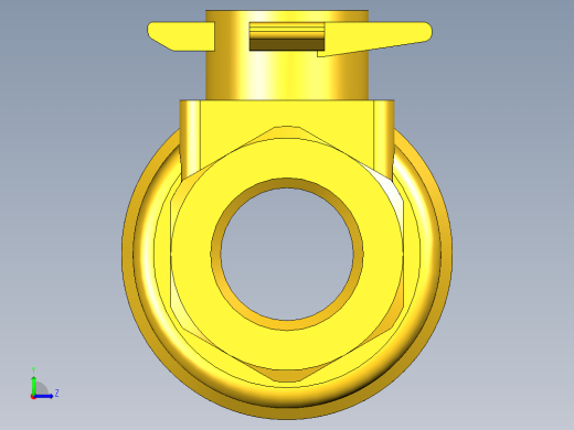 管道手动球阀-水管开关阀-手动阀门395_01_E_1_body左视缩略图