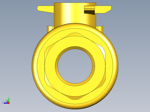 管道手动球阀-水管开关阀-手动阀门395_01_E_1_body右视缩略图