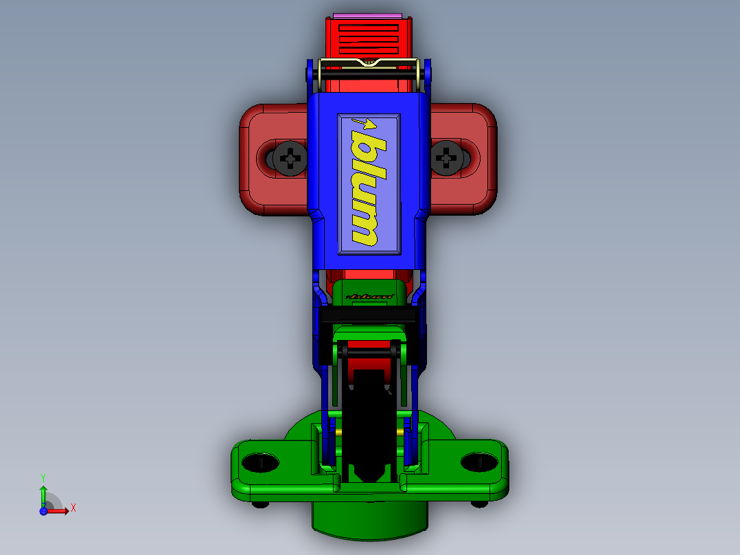 铰链、(13)前视图