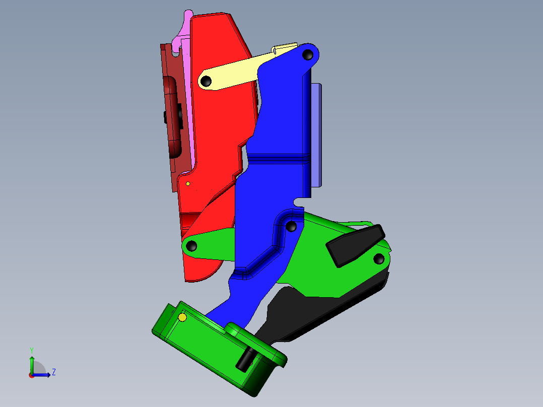 铰链、(13)左视图