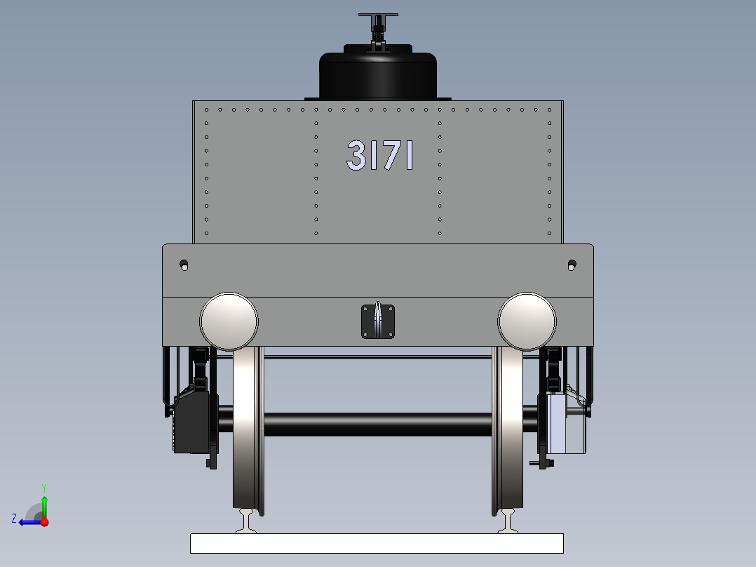 火车、动车、高铁(40)右视图