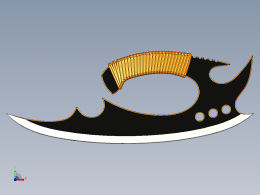 爪子刀、刀(25)前视缩略图