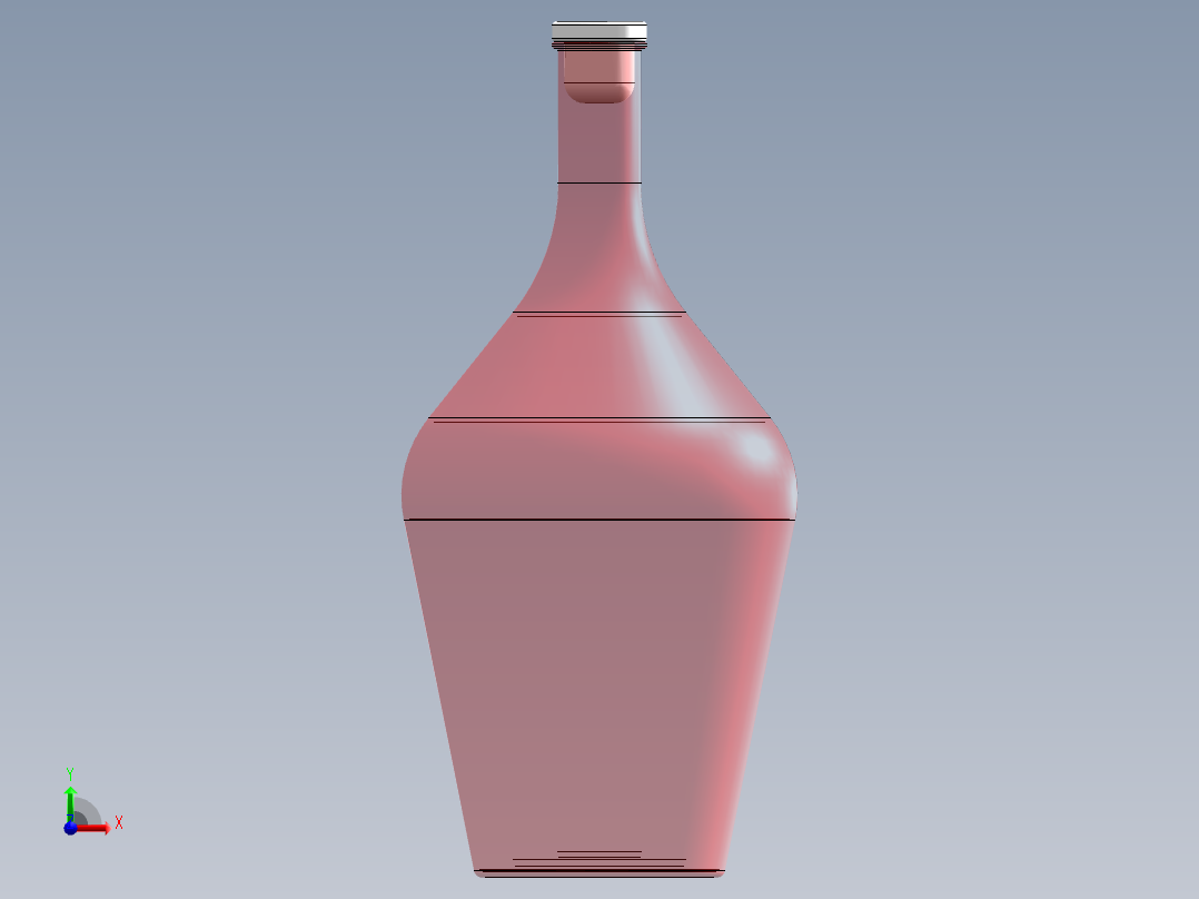 瓶子、罐子、桶(6)前视图