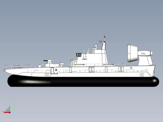 B3003774-ZUBR 气垫船后视缩略图