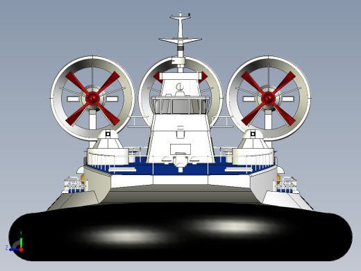 B3003774-ZUBR 气垫船右视缩略图