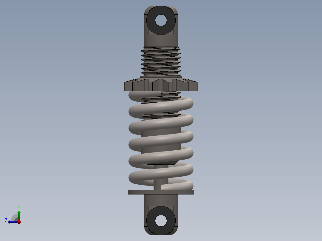 避震组件右视图