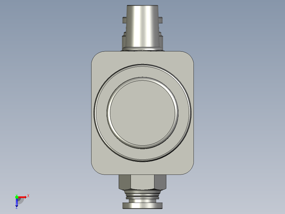M5PP11006R二位五通电磁阀俯视图