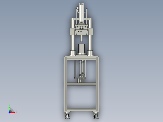 阀体滤网安装设备前视缩略图